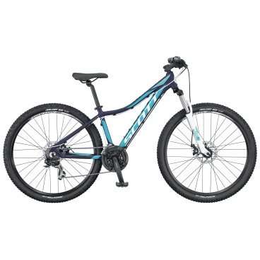 Женский горный велосипед Scott Contessa 740 2016 Женский горный велосипед Scott Contessa 740 2016Горные (MTB)<br>Scott Contessa 740 2016<br>SCOTT Contessa 740 - горный велосипед на колесах нового стандарта - 27,5, на достаточно легкой, но прочной алюминиевой раме, созданный специально для женщин и с учетом особенностей женского тела. Специально разработанная геометрия рамы Solution geometry будет удобна как для женщин, ведущих активный образ жизни, так и для для любительниц изредка прокатиться в парке, а то и отправиться с компанией в несложный велопоход. Трансмиссия с переключателем Shimano Tourney RD-TX35 и 21 скоростью достаточно надежна, а надежные тормоза Tektro SCM-02 mech. disc 160F/160Rmm Rotor обеспечат отличное, предсказуемое замедление. Амортизационная вилка HL Zoom 565 с ходом 100 мм придаст дополнительный комфорт Вашей поездке. SCOTT Contessa 740 - велосипед начального уровня, подойдет для женщин, предпочитающих прогулки в парке или в городе.<br><br><br><br><br><br><br><br>Общие характеристики<br><br><br>Модель<br>2016 года<br><br><br>Тип<br>для взрослых, женская модель<br><br><br>Область применения<br>горный (MTB), кросс-кантри<br><br><br>Рама, вилка<br><br><br>Материал рамы<br>Contessa Active 700 series / 6061 Alloy / Solution geometry<br><br><br>Размеры рамы<br>XS, S, M, L<br><br><br>Амортизация<br>Hard tail (с амортизационной вилкой)<br><br><br>Наименование мягкой вилки<br>HL Zoom 565 100mm travel<br><br><br>Ход вилки<br>100 мм<br><br><br>Рулевая колонка<br>GW 1SI110 OE integ.<br><br><br>Колеса<br><br><br>Диаметр колес<br>27,5 дюймов<br><br><br>Наименование покрышек<br>Kenda Slant 6/ 27.5x2.1 / 30TPI<br><br><br>Наименование ободов<br>Syncros X-37 Disc 32H<br><br><br>Торможение<br><br><br>Тип тормозов<br>дисковый<br><br><br>Тормоза<br>Tektro SCM-02 mech. disc 160F/160Rmm Rotor<br><br><br>Трансмиссия<br><br><br>Количество скоростей<br>21<br><br><br>Наименование заднего переключателя<br>Shimano Tourney RD-TX35 21 Speed<br><br><br>Наименование переднего переключателя<br>Shimano FD-TX 50 / 34.9mm<br><br><br>Наименование манеток<br>Shimano ST-EF 51 L/7R EZ-fire plus<br><br><br>Наименование каретки<br>Chian-Haur CH-52 - B <br><br><br>Наименование кассеты<br>Shimano MF-TZ 21-7 14-28 T<br><br><br>Конструкция педалей<br>классическая<br><br><br>Длина шатунов<br>17.0см<br><br><br>Руль<br><br><br>Наименование руля<br>Contessa Active 640mm, black, 31.8mm 18mm rise 8°<br><br><br>Седло<br><br><br>Наименование седля<br>Contessa SCT 2016<br>