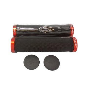 Грипсы X-TAZ-Y RSK-09/2, Kraton, с заглушками, длина 135мм, чёрные с оранжевым, RSK-09/2 61665 Грипсы X-TAZ-Y RSK-09/2, Kraton, с заглушками, длина 135мм, чёрные с оранжевым, RSK-09/2 61665Ручки и Рога<br>135 мм, чёрные с оранжевым, кратон.<br>