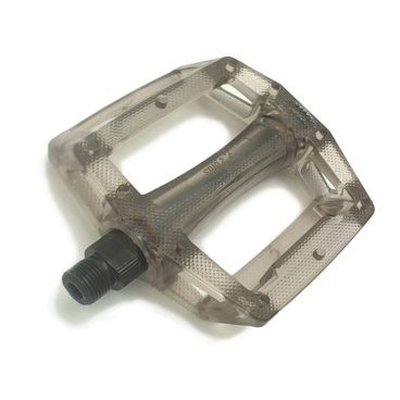 Педали KAMIGAWA Z-0911,DH/BMX, полимерные, ось CrMo, 9/16, 100х110х28мм, 195г, Z-0911 PC BLK Педали KAMIGAWA Z-0911,DH/BMX, полимерные, ось CrMo, 9/16, 100х110х28мм, 195г, Z-0911 PC BLKПедали для велосипедов<br>Прозрачные чёрные 9/16<br>