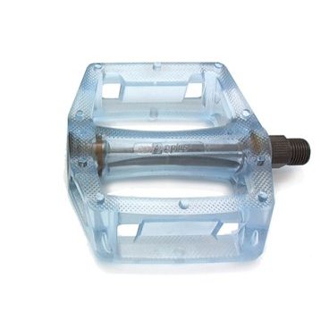 Педали KAMIGAWA Z-0911,DH/BMX, полимерные, ось CrMo, 9/16, 100х110х28мм, 195г, Z-0911 Педали KAMIGAWA Z-0911,DH/BMX, полимерные, ось CrMo, 9/16, 100х110х28мм, 195г, Z-0911Педали для велосипедов<br>Прозрачные синие 9/16<br>