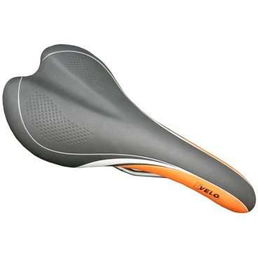 Седло для велосипеда VELO спорт 227г VL-1205 272х136мм черно-белое 6-141204 Седло для велосипеда VELO спорт 227г VL-1205 272х136мм черно-белое 6-141204Седла для велосипедов<br>Комфортное седло для велосипеда VELO VL-1205<br>серия Sport<br>анатомический дизайн с выемкой<br>направляющие со шкалой <br>защита передней, задней и боковых поверхностей<br>-верх синтетическая кожа<br>-наполнитель пена<br>227г<br>272х136мм<br>черно-белое, блистер<br>Артикул 6-141204<br>