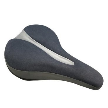 Велоседло VELO PLUSH VL-6215E комфорт 280х180мм, HONEYCOMB гель, 780г, черно-серое VL-6215E Велоседло VELO PLUSH VL-6215E комфорт 280х180мм, HONEYCOMB гель, 780г, черно-серое VL-6215EСедла для велосипедов<br>300 грамм<br>VELO Седло VL-6215E серия Plush. комфорт. Размер: 280х180мм. Вес: 780г. Рельсы: сталь. Наполнитель: HONEYCOMB гель.<br>