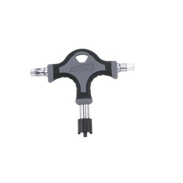 Т-ключ SUPER B (Premium) TB-TH20, съёмник передних звезд /Torx 40/шестигранник 6мм, TB-TH20 Т-ключ SUPER B (Premium) TB-TH20, съёмник передних звезд /Torx 40/шестигранник 6мм, TB-TH20Велоинструменты<br>Съёмник передних звезд, Torx 40, шестигранник 6 мм. TB-TH20<br>