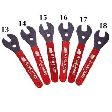 Ключи конусные BIKE HAND YC-YC-658, 6 штук, 13мм-18мм, YC-658 Ключи конусные BIKE HAND YC-YC-658, 6 штук, 13мм-18мм, YC-658Велоинструменты<br>6 штук, 13 мм-18 мм<br>