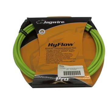 Гидролиния JAGWIRE для тормозов 3м, с универсальными адаптерами Quick fit, зелёная, HBK406 Гидролиния JAGWIRE для тормозов 3м, с универсальными адаптерами Quick fit, зелёная, HBK406Тросики и Рубашки<br>JAGWIRE Гидролиния для тормозов 3м ЗЕЛЁНАЯ с универсальными адаптерами Quick fit<br>