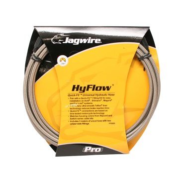 Гидролиния JAGWIRE для тормозов 3м, с универсальными адаптерами Quick fit, титановая, HBK409 Гидролиния JAGWIRE для тормозов 3м, с универсальными адаптерами Quick fit, титановая, HBK409Тросики и Рубашки<br>JAGWIRE Гидролиния для тормозов 3м ТИТАНОВАЯ с универсальными адаптерами Quick fit<br>