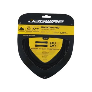 Гидролиния JAGWIRE для тормозов 3м, с универсальными адаптерами Quick fit, черная, HBK400 Гидролиния JAGWIRE для тормозов 3м, с универсальными адаптерами Quick fit, черная, HBK400Тросики и Рубашки<br>JAGWIRE Гидролиния для тормозов 3м черная с универсальными адаптерами Quick fit<br>