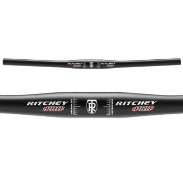 Руль RITCHEYMTN MTN PRO FLAT (Wet Black), D: 31,8 х L:620 мм, изгиб 5* назад, PRD17314 Руль RITCHEYMTN MTN PRO FLAT (Wet Black), D: 31,8 х L:620 мм, изгиб 5* назад, PRD17314Рули<br>D: 31,8 мм, длина 620 мм, алюминий 2014, угол 5*, цвет: чёрный с логотипом<br>