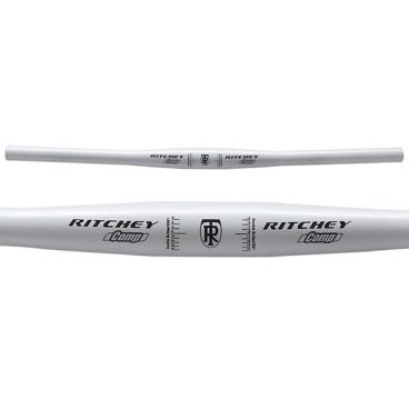 Руль RITCHEYMTN MTN COMP FLAT, D: 31,8 х L: 620 мм, изгиб 5* назад, алюминий 6061, PRD17404 Руль RITCHEYMTN MTN COMP FLAT, D: 31,8 х L: 620 мм, изгиб 5* назад, алюминий 6061, PRD17404Рули<br>D: 31,8 мм, длина 620 мм, алюминий 6061, угол 5*, цвет: белый с логотипом<br>