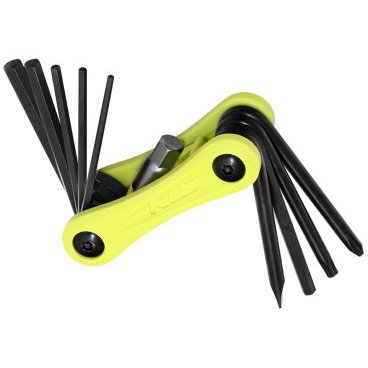 Инструмент складной KELLYS STINGER 10, шестигранники, отвёртки, Т25, Folding Tool STINGER 10 Инструмент складной KELLYS STINGER 10, шестигранники, отвёртки, Т25, Folding Tool STINGER 10Велоинструменты<br>Цвет: лайм<br>