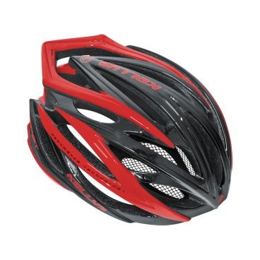 Велошлем KELLYS ROCKET, цвет чёрно-красный, L/XL, Helmet ROCKET, Black-Red, L/XL (58-62cm) Велошлем KELLYS ROCKET, цвет чёрно-красный, L/XL, Helmet ROCKET, Black-Red, L/XL (58-62cm)Велошлемы<br>ROCKET - топовая модель линейки шлемов европейского бренда KELLYS. Прочность конструкции обеспечена применением технологии in-mold - двухкомпонентное литье. Усиленный армированным углеволокном каркас припаян к верхнему слою. Прочность повышается, а вес остается минимальным 247-277 грамм. Вентиляционная система WWWV22 (Wide Wind Ventilation) - это 15 фронтальных и 7 задних воздухозаборников, обеспечивающих циркуляцию воздуха по всей голове. Передние отверстия снабжены противомаскитной сеткой, припаянной к внутренней подушке. Размер шлема легко и быстро регулируется благодаря системе STS (Simply Twist System). Если Вы отправляетесь катать в прохладную погоду, увеличив размер шлема, Вы сможете поддеть под него шапку или подшлемник. Ремешок подбородка имеет подушку из мягкого материала. Она съемная. Форма шлема аэродинамическая, расцветки стильные, Вы сможете подобрать ту, которая подойдет по цвету к вашему велообмундированию или расцветке байка. Шлем KELLYS ROCKET: Материал: пластик, пенополистирол. Цвет: чёрный/красный. Размер: L/XL (58-62cм). Дополнительно: армированный каркас, сетка от насекомых.<br>