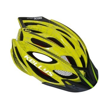 Велошлем KELLYS SCORE, цвет лайм/черный, размер M/L, Helmet SCORE, black, M/L (57-61 cm) Велошлем KELLYS SCORE, цвет лайм/черный, размер M/L, Helmet SCORE, black, M/L (57-61 cm)Велошлемы<br>В последние годы в велоспорте наблюдается положительная тенденция - все больший процент велолюбителей передвигается на байках в шлеме на голове. Все велосоревнования проходят при обязательном наличии у спортсменов шлемов. Даже визуально водитель в специальном вело обмундировании и в шлеме выглядит серьезнее и уверенней, вызывают большее уважение и почтение, чем катальцы в гражданке. Характеристики, играющие решающую роль в покупке именно шлема KELLYS SCORE, - аэродинамическая форма, 23 отверстия для вентиляции, покрывающих максимально большую площадь поверхности шлема, прочность за счет дополнительно усиленного армированного каркаса, и, конечно, легкость. Кроме этого, шлем снабжен специальной системой вертикальной регулировки STL для лучшей посадки шлема на голове, фронтальные отверстия в шлеме скрыты противомоскитной сеткой, имеется козырек для защиты от солнца и дождя. Шлем KELLYS SCORE: Материал: пластик, пенополистирол. Цвет: лайм/черный. Размер: M/L (58-61см). Дополнительно: армированный каркас, сетка от насекомых, козырек.<br>