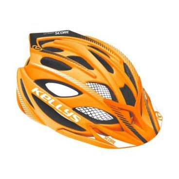 Велошлем KELLYS SCORE, цвет неоново-оранжевый, размер M/L (58-61см), Helmet SCORE neon orange M/L Велошлем KELLYS SCORE, цвет неоново-оранжевый, размер M/L (58-61см), Helmet SCORE neon orange M/LВелошлемы<br>KELLYS Шлем SCORE, неоново-оранжевый, M/L (58-61см)<br>