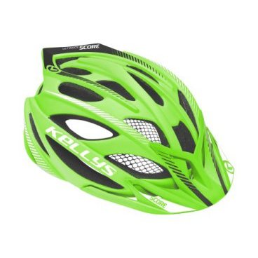 Велошлем KELLYS DIVA, цвет неоново-зелёный, S/M (54-57см), Helmet SCORE neon green S/M Велошлем KELLYS DIVA, цвет неоново-зелёный, S/M (54-57см), Helmet SCORE neon green S/MВелошлемы<br>KELLYS Шлем SCORE, неоново-зелёный, S/M (54-57см)<br>