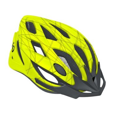 Велошлем KELLYS REBUS, цвет матовый салатовый, S/M, Helmet REBUS, lime_matt S/М (56-58) Велошлем KELLYS REBUS, цвет матовый салатовый, S/M, Helmet REBUS, lime_matt S/М (56-58)Велошлемы<br>Велошлем - элемент экипировки, спасающий голову от травм, которыми грозит падение с велосипеда или столкновение с другим транспортным средством. Современные шлемы от KELLYS, в том числе и шлем REBUS, отличаются высокой степенью защиты, которая сочетается с минимальным весом. Шлем KELLYS REBUS изготовлен из пористого мягкого материала - пенополостирола, который непосредственно соприкасается с головой, сверху - оболочка из гладкого прочного пластика. Корпус шлема имеет 20 отверстий. Благодаря им происходит циркуляция воздуха, и голова не потеет в жару. Помимо прочего, отверстия защищены от насекомых сеткой, имеется съемный козырек от солнца, шлем быстро регулируется по размеру. Вы можете увеличить, если нужно поддеть под шлем шапку или подшлемник. Шлем KELLYS REBUS: Материал: пластик, пенополистирол. Цвет: салатовый матовый. Размер: S/М (56-58). Вес: 272-292 г. Дополнительно: сетка от насекомых, съемный козырек.<br>