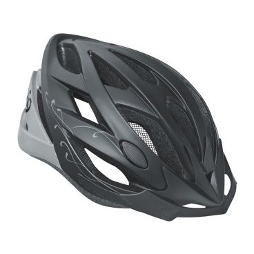 Велошлем KELLYS DIVA, цвет матовый черно/серый, S/M, Helmet DIVA, black-grey matt, S/M (56-58cm) Велошлем KELLYS DIVA, цвет матовый черно/серый, S/M, Helmet DIVA, black-grey matt, S/M (56-58cm)Велошлемы<br>Модель велошлема DIVA воплощена в жизнь специально для прекрасной половины человечества - для девушек, занимающихся велоспортом или тех, для кого велоспорт - любимое хобби. Шлем KELLYS DIVA обладает всеми качествами, присущими качественным и надежным аксессуарам. Это прочность, легкость, отличная вентиляция головы, противомоскитная сетка, быстросъемный козырек, спасающий лицо от солнца и осадков. Кроме этого, шлем отлично сидит на голове благодаря внутренним мягким вставкам, быстро и точно регулируется и фиксируется на голове. Увеличив шлем по размеру, Вы можете поддеть под него шапку, если за окном прохладно. И еще один немаловажный фактор в пользу шлема - это его дизайн. Цветовые решения созданы специально для девушек и женщин, Вы найдете именно свой шлем! Шлем KELLYS DIVA: Материал: пластик, пенополистирол. Цвет: чёрный/матовый серый. Размер: S/M (56-58cm). Вес: 232-260 г. Дополнительно: сетка от насекомых, съемный козырек.<br>