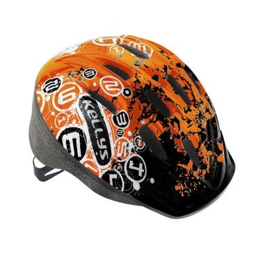 Велошлем KELLYS MARK, детский, оранжевый с рисунком, XS/S, Helmet MARK, Orange, XS/S (47-51cm) Велошлем KELLYS MARK, детский, оранжевый с рисунком, XS/S, Helmet MARK, Orange, XS/S (47-51cm)Велошлемы<br>KELLYS Шлем детский MARK оранжевый XS/S (47-51cm)<br>