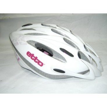 Велошлем Etto Coolhead, цвет бело-розовый Pink Forward, S/M (54-57см), 345120 Велошлем Etto Coolhead, цвет бело-розовый Pink Forward, S/M (54-57см), 345120Велошлемы<br>Etto Шлем Coolhead.S/M 54-57 Pink Forward<br>
