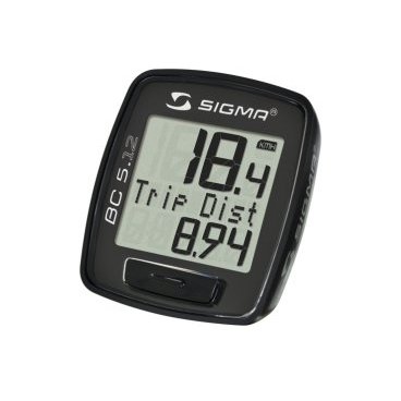 Велокомпьютер SIGMA Topline BC 5.12, 7 функций, 05120 Велокомпьютер SIGMA Topline BC 5.12, 7 функций, 05120Велокомпьютеры<br>7 функций<br>