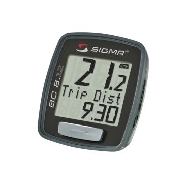 Велокомпьютер SIGMA Topline BC 8.12, 8 функций, 08120 Велокомпьютер SIGMA Topline BC 8.12, 8 функций, 08120Велокомпьютеры<br>8 функций<br>