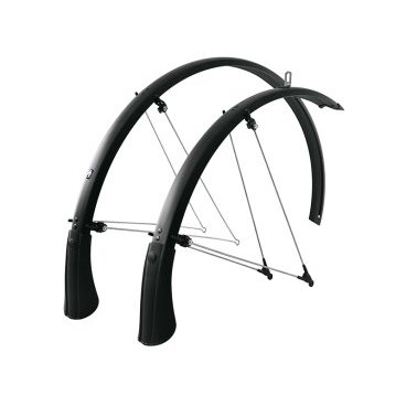 Крылья SKS Bluemels Matt 35, 28, ширина: 35мм, чёрные матовые, 10435 Крылья SKS Bluemels Matt 35, 28, ширина: 35мм, чёрные матовые, 10435Крылья для велосипедов<br>28, ширина: 35 мм, цвет: чёрные матовые. Крылья неотъемлемый атрибут любого уважающего себя велосипедиста, который любит ездить не только посуху. Немецкое качество для лучшей защиты от грязи и брызг.<br>