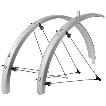 Крылья SKS-10111 Bluemels металлопластиковые 53mm, 28, цв. серебро Trekking 0-10111 Крылья SKS-10111 Bluemels металлопластиковые 53mm, 28, цв. серебро Trekking 0-10111Крылья для велосипедов<br>Крылья SKS-10111 Bluemels металлопластиковые 53mm, 28,<br>Цвет серебро <br>Trekking (Германия) 0-10111<br>