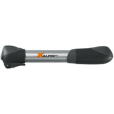 Насос ручной мини SKS X-Alpin-ALU, алюминий, макс.давление: 6 bar, под нипель: AV /SV, 10033 Насос ручной мини SKS X-Alpin-ALU, алюминий, макс.давление: 6 bar, под нипель: AV /SV, 10033Велосипедный насос<br>Отличительная черта мини насоса X-Alpin-ALU - большой объем при малой длине. Реверсивная головка плотно закрыта, что надежно защищает ее от грязи. Корпус выполнен из аллюминия. Вело насос не только подкачает Ваше колесо, но и придаст Вам уверенности, Вы можете спокойно отправляться на дальние дистанции. Размер этого насоса позволяет брать его с собой всегда, не займет много места в рюкзаке, практически невесомый. Материал: аллюминий. Подходит под тип ниппеля: AV (schrader), SV (presta). Манометр: нет. Максимальное давление: 6 bar. Вес: 152 гр. Страна - производитель: Германия<br>