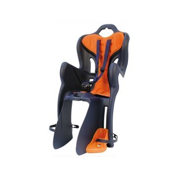 Детское велокресло BELLELLI B-One Standard, на подседельную трубу, тёмно-синее, до 22 кг, 01B1S00005