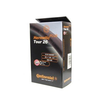 Камера для велосипеда Continental Tour 26 Hermetic Plus, 37-559/47-597, D40, данлоп, 01822610000 Камера для велосипеда Continental Tour 26 Hermetic Plus, 37-559/47-597, D40, данлоп, 01822610000Камеры для велосипеда<br>Tour 26 Hermetic Plus, 37-559 -> 47-597, D40<br>
