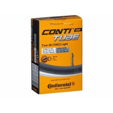 Камера для велосипеда Continental Tour 28 all light, 32-630/42-635, D40, данлоп, 01820610000 Камера для велосипеда Continental Tour 28 all light, 32-630/42-635, D40, данлоп, 01820610000Камеры для велосипеда<br>Tour 28 all light, 32-630 -> 42-635, D40<br>