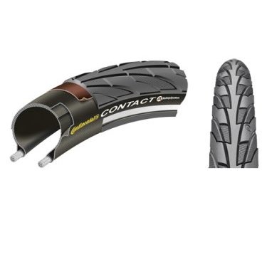 Велосипедная покрышка Continental Contact II, 700 x 28C, 28-622 Велосипедная покрышка Continental Contact II, 700 x 28C, 28-622Велопокрышки<br>Continental Покрышка Contact II, 700 x 28C, (28-622) <br>Давление: 7 BAR<br>Вес: 490г<br>