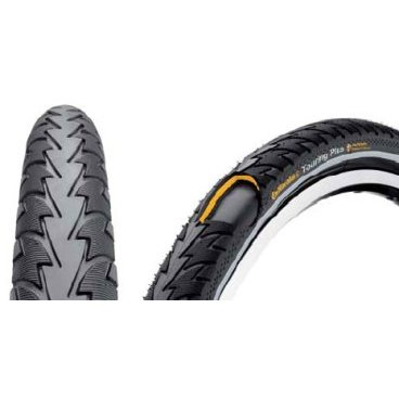 Велосипедная покрышка Continental Touring Plus, 700 x 42C, 42-622, с отражающей полосой Велосипедная покрышка Continental Touring Plus, 700 x 42C, 42-622, с отражающей полосойВелопокрышки<br>Continental Покрышка Touring Plus, 700 x 42C, (42-622), с отраж.полосой<br>