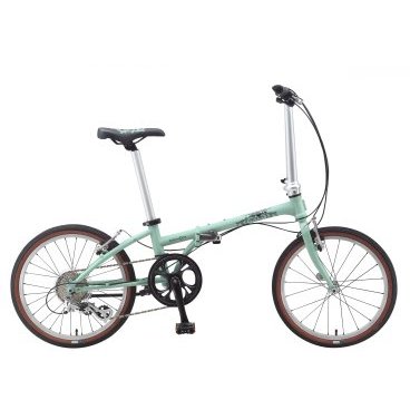 Складной велосипед DAHON Boardwalk D8 2015 Складной велосипед DAHON Boardwalk D8 2015Cкладные<br>DAHON Boardwalk D8 2015<br>Абсолютно неотразимый благодаря цвету морского стекла и ностальгическим разводам, Boardwalk D8 бесспорно является одним из постоянных бестселлеров DAHON. Этот очаровательный складной велосипед классического стиля удобен для езды как по дороге, так и по тротуару. <br><br><br><br><br><br><br>Общие характеристики<br><br><br>Модель<br>2015 года<br><br><br>Тип<br>для взрослых<br><br><br>Область применения<br>складной<br><br><br>Вес велосипеда<br>12.2 кг<br><br><br>Рама, вилка<br><br><br>Материал рамы<br>хроммолибденовый сплав<br><br><br>Складной<br>да<br><br><br>Конструкция вилки<br>Жесткая<br><br><br>Конструкция рулевой колонки<br>полуинтегрированная, безрезьбовая<br><br><br>Колеса<br><br><br>Диаметр колес<br>20 дюймов<br><br><br>Наименование покрышек<br>Dahon, 20x1.75<br><br><br>Наименование ободов<br>20 из облегчённого алюминиевого сплава<br><br><br>Материал обода<br>алюминиевый сплав<br><br><br>Двойной обод<br>нет<br><br><br>Материал бортировочного шнура<br>металл<br><br><br>Торможение<br><br><br>Наименование переднего тормоза<br>WinZip<br><br><br>Тип переднего тормоза<br>V-Brake<br><br><br>Уровень переднего тормоза<br>прогулочный<br><br><br>Наименование заднего тормоза<br>WinZip<br><br><br>Тип заднего тормоза<br>V-Brake<br><br><br>Уровень заднего тормоза<br>прогулочный<br><br><br><br>Трансмиссия<br><br><br>Количество скоростей<br>8<br><br><br>Уровень заднего переключателя<br>прогулочный<br><br><br>Наименование заднего переключателя<br>Shimano Altus RD-M310<br><br><br>Уровень манеток<br>прогулочные<br><br><br>Наименование манеток<br>Shimano M310<br><br><br>Конструкция манеток<br>триггерные двухрычажные<br><br><br>Уровень каретки<br>прогулочные<br><br><br>Наименование каретки<br>CH<br><br><br>Конструкция каретки<br>неинтегрированная<br><br><br>Тип посадочной части вала каретки<br>квадрат<br><br><br>Уровень кассеты<br>прогулочные<br><br><br>Наименование кассеты<br>11-32T<br><br><br>Количество звезд в кассете<br>8<br><br><br>Количество звезд системы<br>1, число зубьев 48<br><br><br>Конструкция педалей<br>классическая<br><br><br>Руль<br><br><br>Конструкция руля<br>изогнутый<br><br>Дополнительная информация<br><br><br>Подножка<br>есть<br>