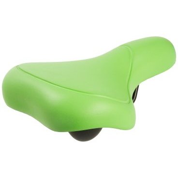 Седло M-WAVE EVA CITY, комфорт, 262х156 мм, специальный наполнитель, зеленое, 5-251065 Седло M-WAVE EVA CITY, комфорт, 262х156 мм, специальный наполнитель, зеленое, 5-251065Седла для велосипедов<br>NEW, комфортное, специальный вспененный наполнитель, высокопрочное покрытие, зеленое, 262х216мм, 448г<br>
