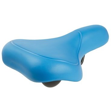 Седло M-WAVE EVA CITY, комфорт, 262х156 мм, специальный наполнитель, синее, 5-251064 Седло M-WAVE EVA CITY, комфорт, 262х156 мм, специальный наполнитель, синее, 5-251064Седла для велосипедов<br>NEW, комфортное, специальный вспененный наполнитель, высокопрочное покрытие, синее 262х216мм, 448г<br>