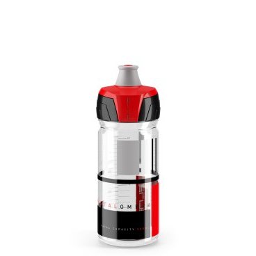 Фляга Elite Crystal Ombra, 0.55 л, пластик, красный, EL0150101