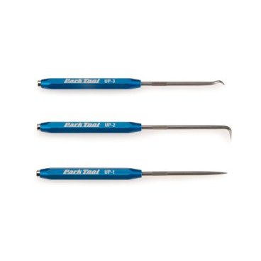 Набор зондов PARK TOOL UP-SET, PTLUP-SET Набор зондов PARK TOOL UP-SET, PTLUP-SETВелоинструменты<br>Набор зондов UP-SET, для диагностики велосипеда и работы с мелкими деталями.<br><br>-алюминиевая ручка с магнитом<br><br>-заменяемые жала<br><br>-в комплекте 1 прямой зонд, 1-крюк и 1 - изогнутый на 90 градусов<br><br>-материал: высококачественная углеродистая сталь<br>