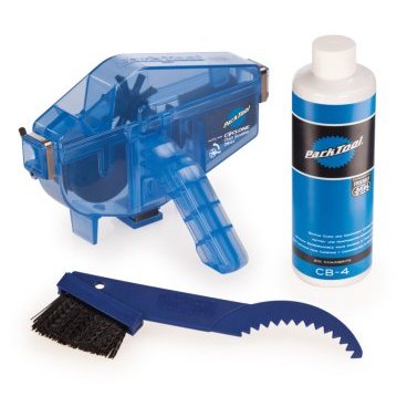 Набор Park tool CG-2.3, для чистки цепи, PTLCG-2.3 Набор Park tool CG-2.3, для чистки цепи, PTLCG-2.3Велоинструменты<br>Грязная трансмиссия приводит к плохому переключению передач и сильного износа дорогостоящих частей. Набор Park tool CG-2.3 содержит всё необходимое для быстрого и легкого очищения цепи. Набор содержит:<br><br>-машинку для чистки цепи Park Tool CM-5.2 Cyclone<br><br>-щетку для чистки цепи Park Tool GSC-1<br><br>-жидкость для чистки цепи Park Tool CB-4<br>