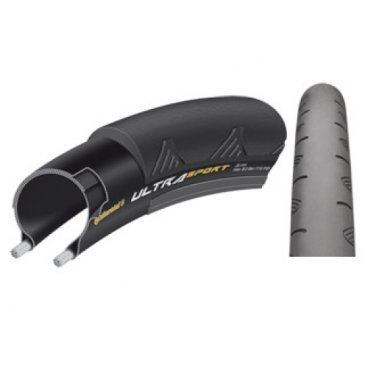 Велосипедная покрышка Continental Ultra Sport 2, 700 x 25C, чёрная, борт-кевлар Велосипедная покрышка Continental Ultra Sport 2, 700 x 25C, чёрная, борт-кевларВелопокрышки<br><br>