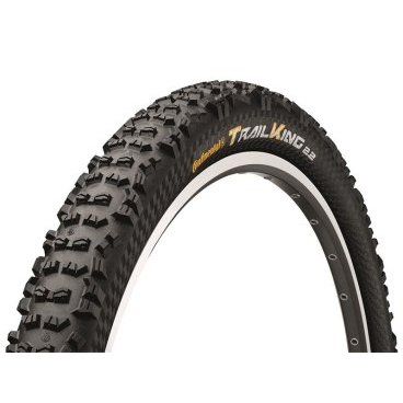 Âåëîñèïåäíàÿ ïîêðûøêà Continental Trail King 2.2, 26 x 2.2, ñêëàäíàÿ, òåõíîëîãèÿ: Performa Âåëîñèïåäíàÿ ïîêðûøêà Continental Trail King 2.2, 26 x 2.2, ñêëàäíàÿ, òåõíîëîãèÿ: PerformaÂåëîïîêðûøêè<br>Continental Ïîêðûøêà Trail King 2.2 26 x 2.2, ÷¸ðíûé/÷¸ðíûé Skinwall, ñêëàäíàÿ, òåõíîëîãèÿ: Performa<br>