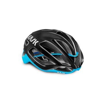 Велошлем Kask PROTONE, 11 отверстий, пенистый полистирол, поликарбонат, шоссе, 230 г, черный/голубой Велошлем Kask PROTONE, 11 отверстий, пенистый полистирол, поликарбонат, шоссе, 230 г, черный/голубойВелошлемы<br>Аэродинамические характеристики, малый вес, максимальная вентиляция, удивительное удобство и прекрасный вид - шлем Kask Protone является выбором профессиональной команды Sky в этом сезоне.<br><br><br>Kask Protone весит всего 230 г и имеет подкладку 3D DRY с многослойной структурой открытых клеток, чтобы обеспечить лёгкость и удобство. Шлем имеет невероятную аэродинамику и хорошо проветривается. Система внутренних каналов Wind-Tunnel обеспечивает впечатляющий обдув, ведь Protone направляет поток воздуха внутрь шлема, независимо от положения головы гонщика. Технология мульти-литья поликарбонатного покрытия сверху для прочности, надёжности и улучшенной амортизации при ударе. Укрепленный внутренним каркасом корпус из полистирола снижает шанс того, что шлем раколется на куски в случае аварии.<br><br>Особенности:<br>- Посадка Octo Fit: прорезиненное колёсико-храповичок для микрорегулировки охвата обеспечивает улучшенное сцепление пальцев; плавающая рамка на затылке имеет внутренние смягчающие гелевые подклаки для оптимального комфорта. Рамка свободно поворачивается на 180°, обеспечивая идеальную посадку на голову любой формы; форма и структура рамки разработана для обеспечения наилучшего прилегания и поддержки, оставаясь при этом невесомо лёгкой.<br>- Технология MIT, применяемая ко всем велосипедным шлемам Kask, гарантирует высокую безопасность и полную защиту благодаря поликарбонатному слою, который покрывает оболочку сверху, охватывая кольцом безопасности затылок.<br>- Обработка Sanitized: ткань внутренней обивки обработана антибактериальной и антимикробной технологией Sanitized.<br>- Ремешок под подбородок из гипоаллергенной и моющейся эко-кожи чрезвычайно удобен и помогает избежать раздражения кожи.<br>- Укреплённый внутренний каркас предотвращает раскалывание шлема на куски в случае аварии.<br>- Наклейки высокой видимости для максимальной безопасности даже в условиях плохой видимости.<br>- Трехмерная подкладка имеет многослойную конструкцию с открытыми ячейками, которая помогает быстрее отводить тепло и пот от головы. Подкладки съёмные и моющиеся.<br>- Вес: 230 г (размер М), 250 г (размер L).<br>- В комплекте сумка для хранения шлема.<br>- Соответствует стандартам CE EN 1078, CPSC 1203, AS / NZS 2063.<br>- На 100% СДЕЛАНО В ИТАЛИИ.<br>