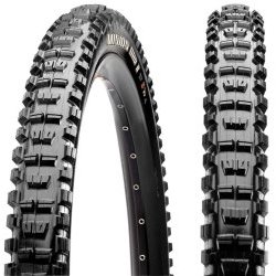 Покрышка Maxxis Minion DHR II EXO, 26x2.3, 60 TPI, МТБ, TB73303100 Покрышка Maxxis Minion DHR II EXO, 26x2.3, 60 TPI, МТБ, TB73303100Велопокрышки<br>Легкая однослойная версия популярной даунхильной покышки Minion DHF, предназначенная для катания в стиле ол-маунтин и эндуро. Скошенные шипы в центральной части обеспечивают низкое сопротивление качению, а продольные бороздки – стабильность при прохождении поворотов. Специальное усиление боковых стенок EXO Protection, разработанное для сохранения устойчивости к проколам без использования дополнительных слоев резины, позволяет существенно снизить вес шины без ущерба для ее надежности. <br><br>ОСОБЕННОСТИ:<br><br>Направленный рисунок протектора<br>Низкий вес и сопротивление качению<br>Усиление боковых стенок EXO Protection позволяет снизить вес покрышки без ущерба для ее надежности<br>Компаунд: 60 TPI<br>Материал корда: кевлар<br>Размер: 26х2.30<br>Вес: 755 граммов<br>