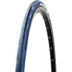 Покрышка Maxxis Detonator, 700x23C, 60 TPI, шоссе, TB86353000 Покрышка Maxxis Detonator, 700x23C, 60 TPI, шоссе, TB86353000Велопокрышки<br>Покрышка Maxxis Detonator с двойным компаундом и качественной внешней обработкой резины. Это отличный инструмент для гоночных тренировок на треке. Более мягкий компаунд внешних краёв для лучшего сцепления в разных дорожных условиях. Detonator достаточно вынослив, чтобы выдерживать мнго миль заснеженных трасс, при этом хорошее сцепление и накат в летних условиях.<br><br><br><br>ОСОБЕННОСТИ:<br><br>M форма рисунка специальной обработки.<br>Защитный слой материала Silkworm, увеличивающий долговечность и выносливость покрышки.<br>Покрышка для тренировок.<br>Материал: Kevlar/Aramid<br>Цвет: чёрный/синий<br>Размер: 700х23с<br>Борт 60 TPI<br>Основание складывающееся.<br>Вес 235 г.<br>Компаунд двойной.<br>Максимальное давление 120 psi.<br>Жёсткость: 57a/62a<br>
