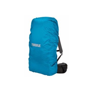 Влагозащитный чехол для туристического рюкзака Thule, 55-74 л, голубой, 208200 Влагозащитный чехол для туристического рюкзака Thule, 55-74 л, голубой, 208200Велосумки<br>Защита рюкзака от дождя при помощи универсальной накидки Thule<br><br>Изготовлено из прочного нейлона (плотность волокна 70 ден) с водонепроницаемым полиуретановым покрытием и проклеенными швами для защиты от воды<br>Специальный вшитый мешок для компактного хранения<br>Эластичный ремень удерживает накидку от дождя при сильном ветре<br>Шнурок для затягивания образует плотную петлю вокруг рюкзака для идеальной посадки<br>Светоотражающий логотип обеспечивает вашу заметность в темное время суток<br>Подходит для рюкзаков объемом 55–74 л<br>