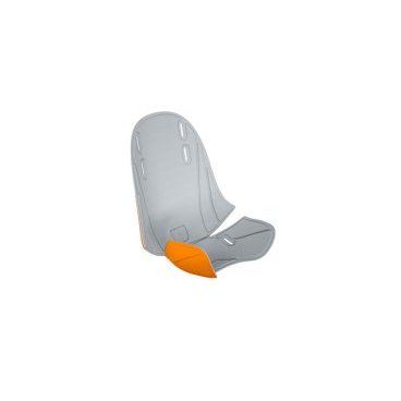 Вкладыш для велосидения Thule RideAlong Mini, серо-оранжевый, 100404 Вкладыш для велосидения Thule RideAlong Mini, серо-оранжевый, 100404Детское велокресло<br>Сделайте ваш Thule RideAlong Mini индивидуальным с помощью двухцветных заменяющихся подкладок.<br><br>Легко стирается и чистится благодаря водоотталкивающим свойствам.<br>Два цветовых исполнения: светло-серый с оранжевым или темно-серый с фиолетовым<br>