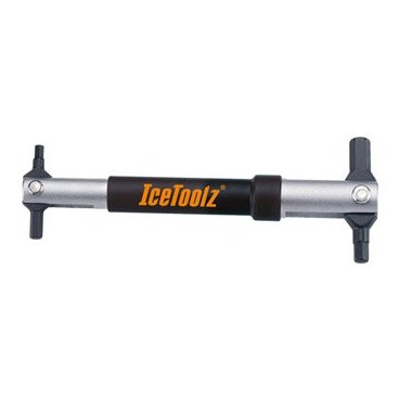 Ключ шестигранник Ice Toolz, набор, 4/5мм, 6/8 мм, Сr-V сталь, 36H1 Ключ шестигранник Ice Toolz, набор, 4/5мм, 6/8 мм, Сr-V сталь, 36H1Велоинструменты<br>Ключ шестигранник 4x5x6x8 мм с изменяющимся углом, Cr-V сталь.<br>
