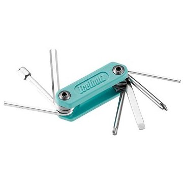 Мини-набор Ice Toolz Sportive-8, складной, 8 инструментов, нержавейка, 95H1 Мини-набор Ice Toolz Sportive-8, складной, 8 инструментов, нержавейка, 95H1Велоинструменты<br>Sportive-8 - мультитул включающий шестигранные ключи 3х4х5х6х8мм, отвертки +/- и звездочка Т-25. Изготовлен из прочной нержавеющей стали.<br>