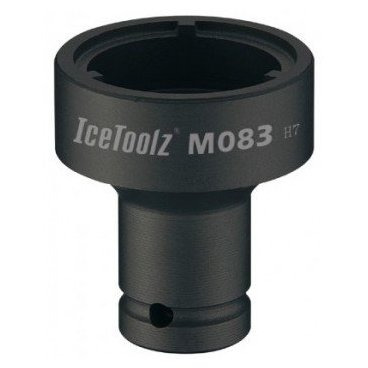 Инструмент для установки каретки ICE TOOLZ, стопорное кольцо 3 лапки, M083 Инструмент для установки каретки ICE TOOLZ, стопорное кольцо 3 лапки, M083Велоинструменты<br>Удобный ключ для установки стопорного кольца (контрагайки)<br>Этот ключ не соскальзнет и предотвратит слизовывание граней<br>