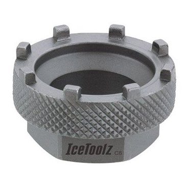 Съемкик для картриджей ICE TOOLZ, Shimano ISIS, Cr-Mo сталь, 11D3 Съемкик для картриджей ICE TOOLZ, Shimano ISIS, Cr-Mo сталь, 11D3Велоинструменты<br>Съемник картриджей Shimano® / ISIS®, Cr-Mo сталь<br>