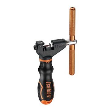 Выжимка цепи ICE TOOLZ, для 11 скоростей, 62U3 Выжимка цепи ICE TOOLZ, для 11 скоростей, 62U3Велоинструменты<br>Инструмент для выжимки 11 скоростных цепей. Включены в комплект сменные наконечники для разъединения и заклепки соединительных пинов<br>